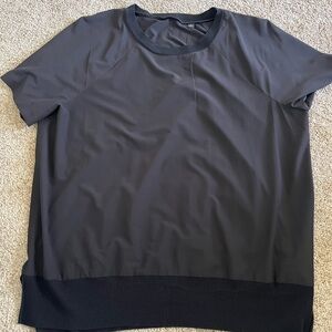 Athleta Black Short Sleeve Women's Tee
